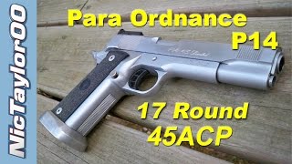 Para Ordnance P14 45ACP Limited Pistol for Competition Review [upl. by Hayn]