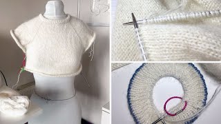 TRICOT EN ROND  Quelques conseils pour commencer ✨ Marion Blush [upl. by Leodora]