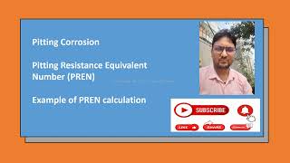 Pitting Corrosion Hindi  PREN Formula  Prevention of Pitting Corrosion [upl. by Smail]