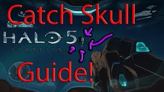 Halo 5 Catch Skull Location Enemy Lines Skull Guide [upl. by Ariela385]