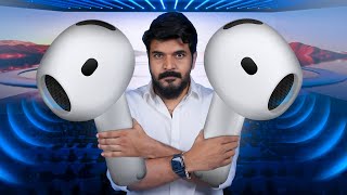 Apple AirPods 4 ANC Unboxing amp Review 🍎 Comparison vs AirPods Pro 2  in Telugu [upl. by Atinram832]