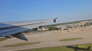 American Airlines Airbus A321 Takeoff  Charlotte Douglas International Airport [upl. by Enerod]