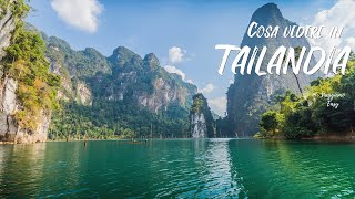 Viaggio in THAILANDIA  Cosa vedere assolutamente itinerario luoghi da visitare 4K [upl. by Lorrac]