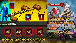 UC BONUS QACHON QAYTADI MK14 DRAGON YANGI PERSONAJ 5TA RP GIVEAVAY [upl. by Betta100]