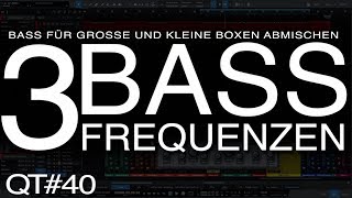 Welche Bass Frequenzen sind wichtig  Abmischen mit Equalizer Tutorial Deutsch  RecordingBlog 40 [upl. by Notgnirrac161]