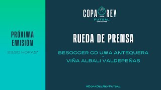 🚨En Directo🚨 Rueda de prensa de la Final de la Copa de SM El Rey de Futsal I🔴RFEF [upl. by Alaine]