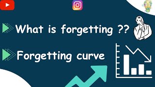 Forgetting in Psychology  Ebbinghaus memory experiment  Forgetting curve 📉📉 amp Theories [upl. by Bayard]