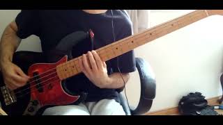 boy harsher  pain BASS cover [upl. by Aivilys]