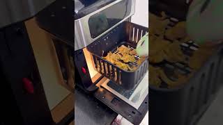 Fritter in air fryer  pakodi in air fryer airfryerrecipes fritters pyazpakoda snackideas [upl. by Gwenn]