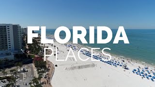 10 Best Places to Visit in Florida  Travel Video [upl. by Anema913]