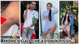 Money Gad Cheats On Krissi With First BabyMother😟 Hickey On Neck😱 Krissi Cried💔 [upl. by Assertal602]