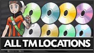 How amp Where to Get  All TM Locations in Pokemon Omega Ruby amp Alpha Sapphire [upl. by Edie]