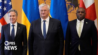 WATCH LIVE Blinken holds news conference with counterparts from Ukraine and United Kingdom [upl. by Nodnal]