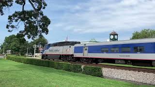 Amtrak 72 in Thomasville NC 81024 [upl. by Major246]