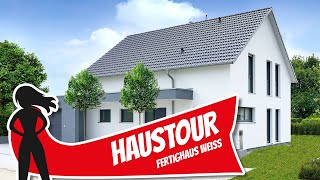 Haustour Musterhaus Life mit PhotovoltaikAnlage und Speicher von Fertighaus Weiss  Hausbau Helden [upl. by Auohc503]