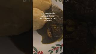 THE BEST NIGERIAN BITTER LEAF SOUP nigerian bitterleafsoup [upl. by Irab]