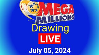 Mega Millions Live Drawing Results Form Friday July 05 2024  Mega Millions Drawing Live [upl. by Seiber]