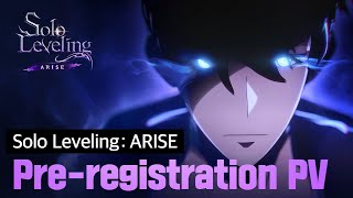 Solo LevelingArise Preregistration PV  The First Game Adaptation [upl. by Goodson]