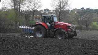 demo Massey Ferguson 7719 van Dirk Biermans [upl. by Nylacaj]