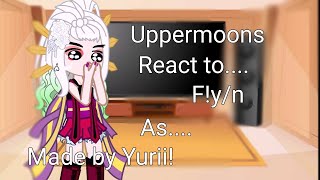 Uppermoons react to fyn as GACHA TIKTOKS Tiktok yxqncv follow me there like and sub [upl. by Sonaj]