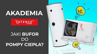 ♨️ Jaki BUFOR CIEPŁA do instalacji z pompą ciepła ROTENSO ➡️ Czy potrzebny Kiedy stosować [upl. by Waddle]