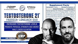 HiTech Testosterone 21 New Fadogia Agrestis amp Tongkat Ali Supplement [upl. by Halac38]