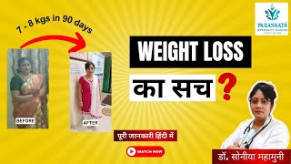 Weight Loss का सच 😱  मोटापा कम करने का सही तरीका  Parasnath Speciality Clinic  Dr Sonia Mahamuni [upl. by Hettie693]