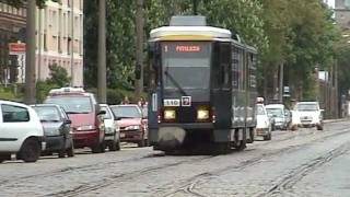 Straßenbahn Impressionen aus Stettin [upl. by Eimaral]