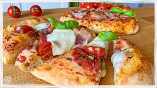 Pinsa  die andere Art Pizza  unwiderstehlich knusprig und lecker [upl. by Jopa]