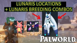 Palworld Lunaris Location And Lunaris Breeding Combos For Lunaris Egg How to Get Lunaris [upl. by Claude62]