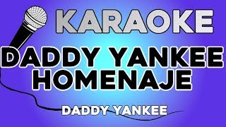 Homenaje a Daddy Yankee Premios lo Nuestro 2019 KARAOKE con LETRA [upl. by Aihtnis713]