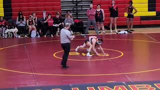 Schaumburg Duals Team Invite  Minooka vs Yorkville 145lbs [upl. by Skardol]