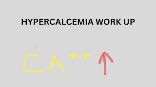 HYPERCALCEMIA [upl. by Donica]