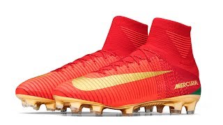 Special Portugal Boots for Cristiano Ronaldo CR7 Mercurial Campeoes [upl. by Mou]