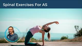 Spinal Exercises For Ankylosing Spondylitis  INCLUDING FUSED SPINE  Webinar [upl. by Kaylil]