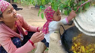 जसले जे भनेपनी आफ्नै गाउँ घर रमाइलो 💖  Family Food vlogs villagefamilydang [upl. by Aniela]