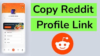 How to Copy Reddit Profile Link [upl. by Euqinwahs504]