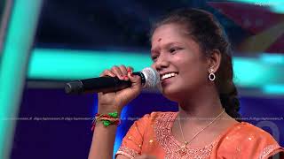 Inimai Nirainda Ulagam Song by Sameera 🔥 SuperSingerJunior [upl. by Serafine]