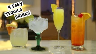 Four Easy Tequila Drinks [upl. by Rebmyt477]