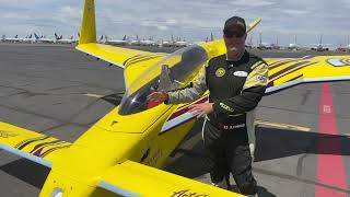 Kyle Fowler Go EZ Aerobatics Long EZ aircraft Crash Fire Rescue Extraction Briefing Video 2023 [upl. by Sibel]