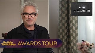 Academy AwardWinning Director Alfonso Cuarón Talks Cate Blanchett amp Disclaimer [upl. by Eladnwahs]