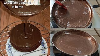 Perfect Chocolate Ganache Recipe with 3 ingredients Chocolate Syrup recipe [upl. by Paule]