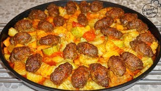 Tepsi Kebab  Kebap im Blech  Ahmet Kocht  türkisch kochen  Folge 339 [upl. by Ajnotal]