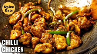 KOLKATA STREET STYLE CHILLI CHICKEN  SPICY CHILLI CHICKEN WITH BONES  CHILLI CHICKEN [upl. by Reuven]