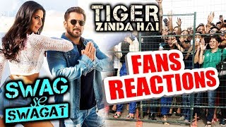 Swag Se Swagat Song  FANS Go Crazy On Social Media  Tiger Zinda Hai  Salman Khan Katrina Kaif [upl. by Rramaj667]