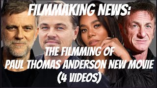 FILMMAKING NEWS 38º PTA Leonardo DiCaprio Filming His New Movie  Filming Video Diary 1 [upl. by Ymarej990]