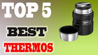 Best Thermoses 2023 – Top 5 Thermos Flasks Reviews [upl. by Schmidt]