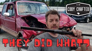 OBS Bronco Borgeson Steering Shaft Adjustment and Install [upl. by Ofloda]