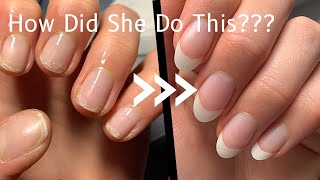 Natural Nail Transformation not what you think [upl. by Strep]