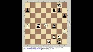 Nedelcu Teodor Cosmin vs Ghimpu Samuel Timotei  Final Romania GP KO Chess 2024 Alba Iulia [upl. by Kurr]